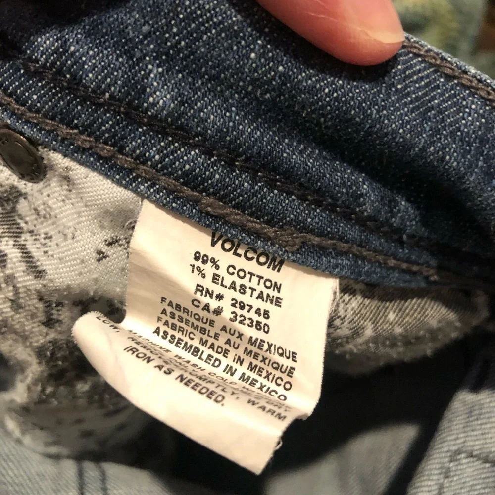 Volcom Indigo Straight Leg Jeans - Picture 7 of 9